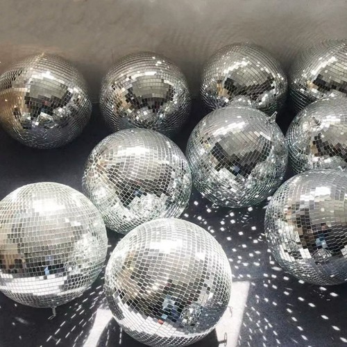 10in mirror glass disco - 10in,