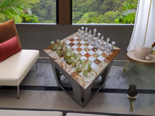 Luxury Multi Green and White