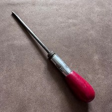 VINTAGE SPIRALUX 610 SLOTTED RATCHET 4" STEEL SCREWDRIVER ENGLAND HAND TOOL