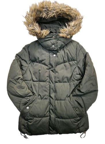 Bershka green padded - green, puffer