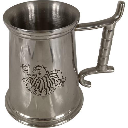 Bullseye metal tankard - bullseye,