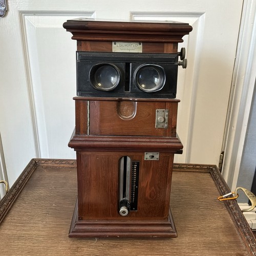 Antique tabletop stereoscope - antique,