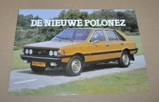 FSO Polonez Polish Cars Brochure Prospekt Nederland