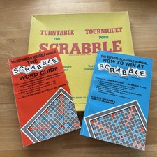 Vintage Scrabble Turntable &