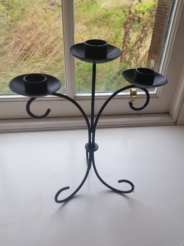 Solid metal candle - solid,