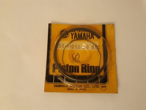 Genuine yamaha piston ring set - genuine,