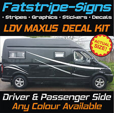 LDV MAXUS MOTORHOME GRAPHICS STICKERS DECALS STRIPES CAMPER CARAVAN HORSEBOX