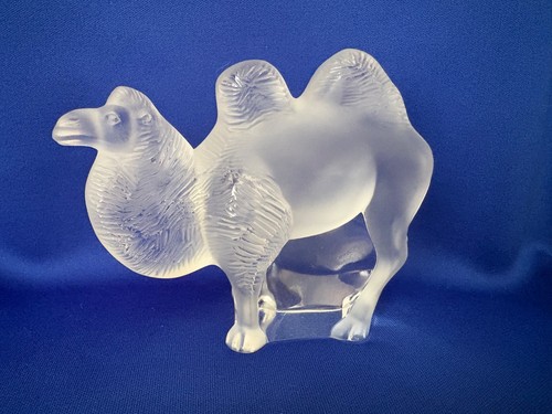 Lalique camel sculpture - "camel", in