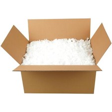 Packaging Chips White 225L Filler Packing Pads Shipping Material