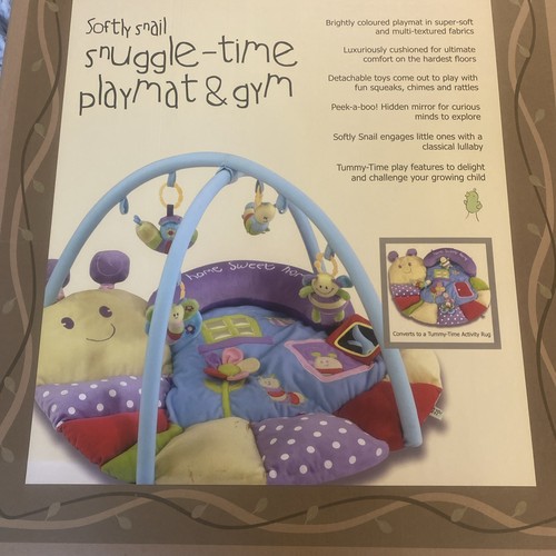 Baby play mat softly snail - play,