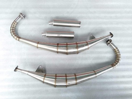 Full stainless exhaust - stainless, yamaha