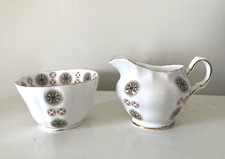 Royal Tara fine bone China Irish Classic pattern creamer/jug & sugar bowl  