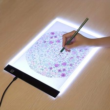 A3/A4/A5 LED Drawing Board Light Box for Diamond Painting Copy & Tracing Pad UK