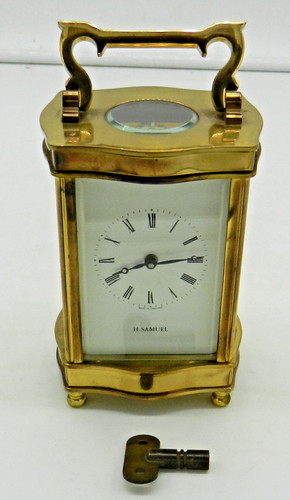 Samuel brass glass cased - glass,
