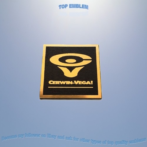 Cerwin vega emblem badge - cerwin,