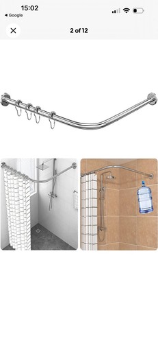 Shower curtain rail - shower,