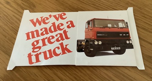 Rare daf trucks - rare, uk