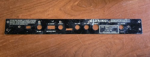 Vintage ampeg svt blue - blue, line