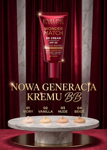 Eveline wonder match cream - wonder,