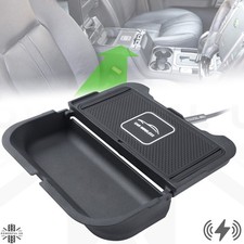 Wireless USB-A phone charging tray for Land Rover Discovery 3/4 centre console