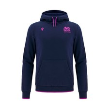 RUGBY SCOTLAND – SWEATSHIRT HOODIE ZIP TRAVEL - MACRON - Season 2025/26