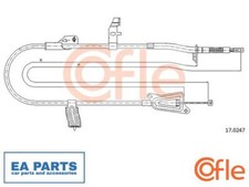 Cable Pull, parking brake for