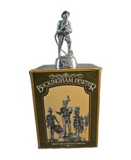CHARLES STADDEN (BUCKINGHAM PEWTER) FIREFIGHTER FIGURE WW2 FIREMAN. VGC