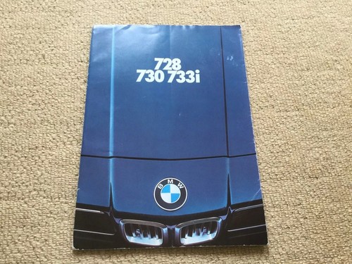 Bmw 728 730 - 730, brochure