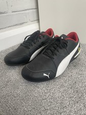 PUMA Scuderia Ferrari Drift Cat Delta Sneakers Trainers Shoes Unisex Black UK 6