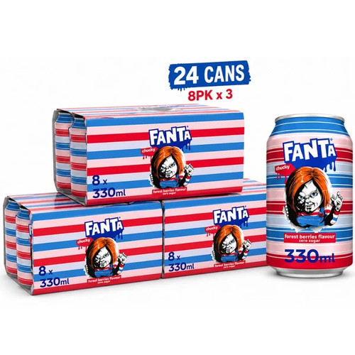 Fanta zero forest - zero, berries