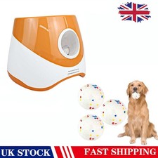 Dog Automatic Ball Launcher Convenient Pet Ball Thrower Pet Interactive Game UK