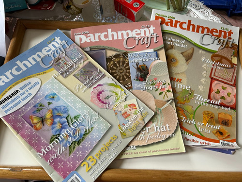 Job lot three parchment - (3),