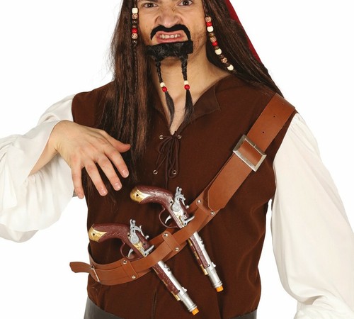 Mens double pirate gun - pirate,