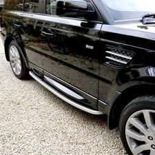 FOR LAND ROVER RANGE ROVER SPORT SIDE STEPS RUNNING BOARDS L320 2005-13 UPGRADE