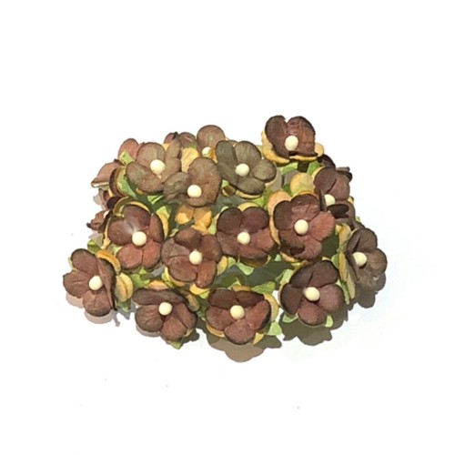 Two tone brown mulberry paper - two,