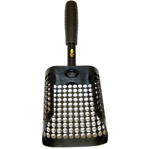 Mild steel sand scoop - mild, black