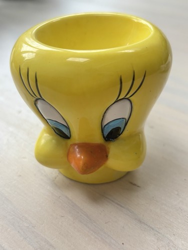 Tweetie pie vintage egg cup - tweetie,