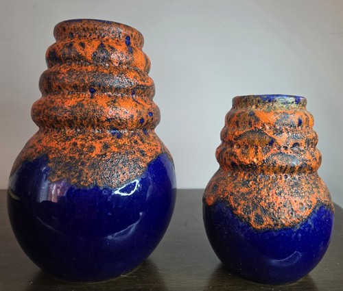 Fat lava vase germany - lava,