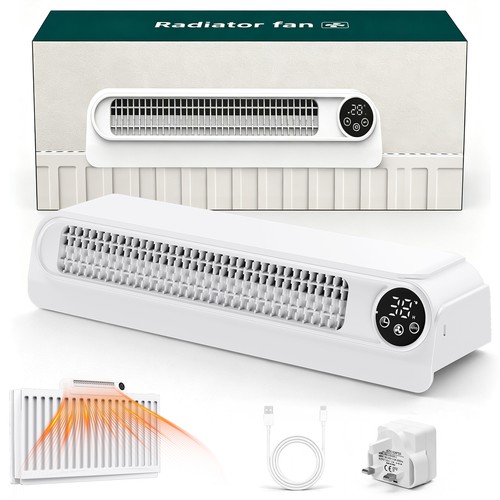Magnetic radiator fan - radiator, heat