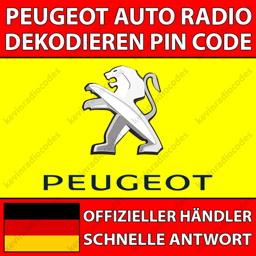 Peugeot radio decoding - ✅peugeot,