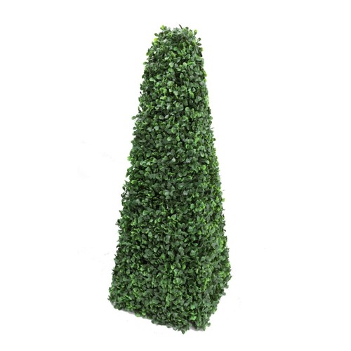 Artificial boxwood pyramid - boxwood,