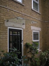 Modern Glass Porch Door Canopy/ Balcony shelter Type 2