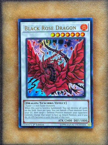 Yugioh black rose dragon - yugioh,