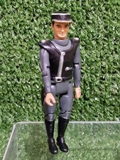 Vintage Captain Scarlet Captain Black Movie Villain Actor Action Figure 1993