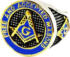 Mason Ring Masonic  Freemason