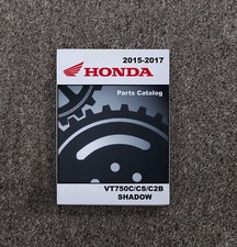 2015-2017 Honda VT750C VT750CS VT750C2B Shadow Motorcycle Parts Catalog 2016