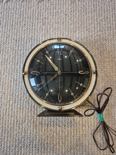 Metamec electric mantel clock - mantel,