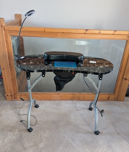 Portable manicure table - portable,