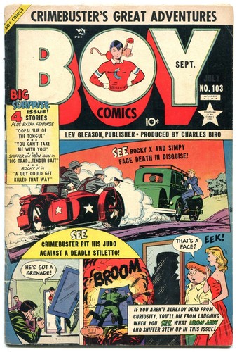Boy comics 103 1954 - comics, #103