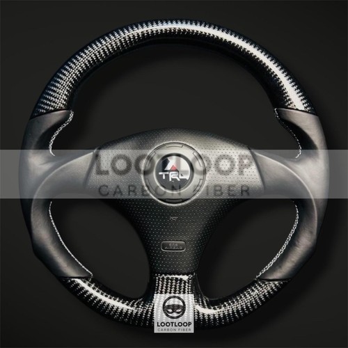 Trd real carbon fiber steering - real,